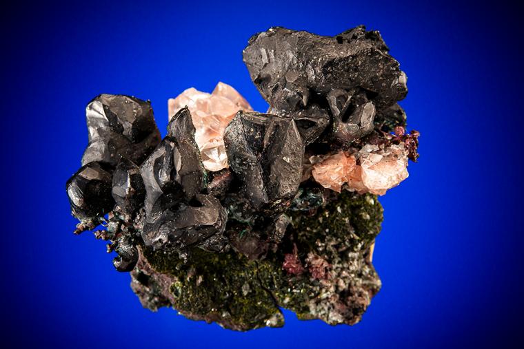 COPPER with CALCITE, PUMPELLYITE and EPIDOTE